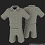 3d model golf clothes 3