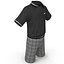 3d model golf clothes 3