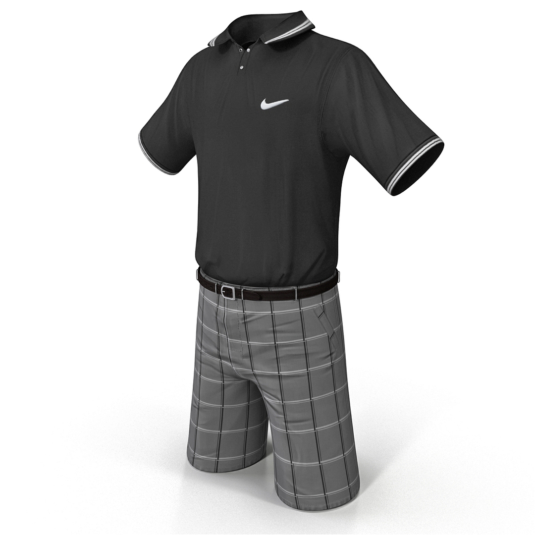 3d Model Golf Clothes 3