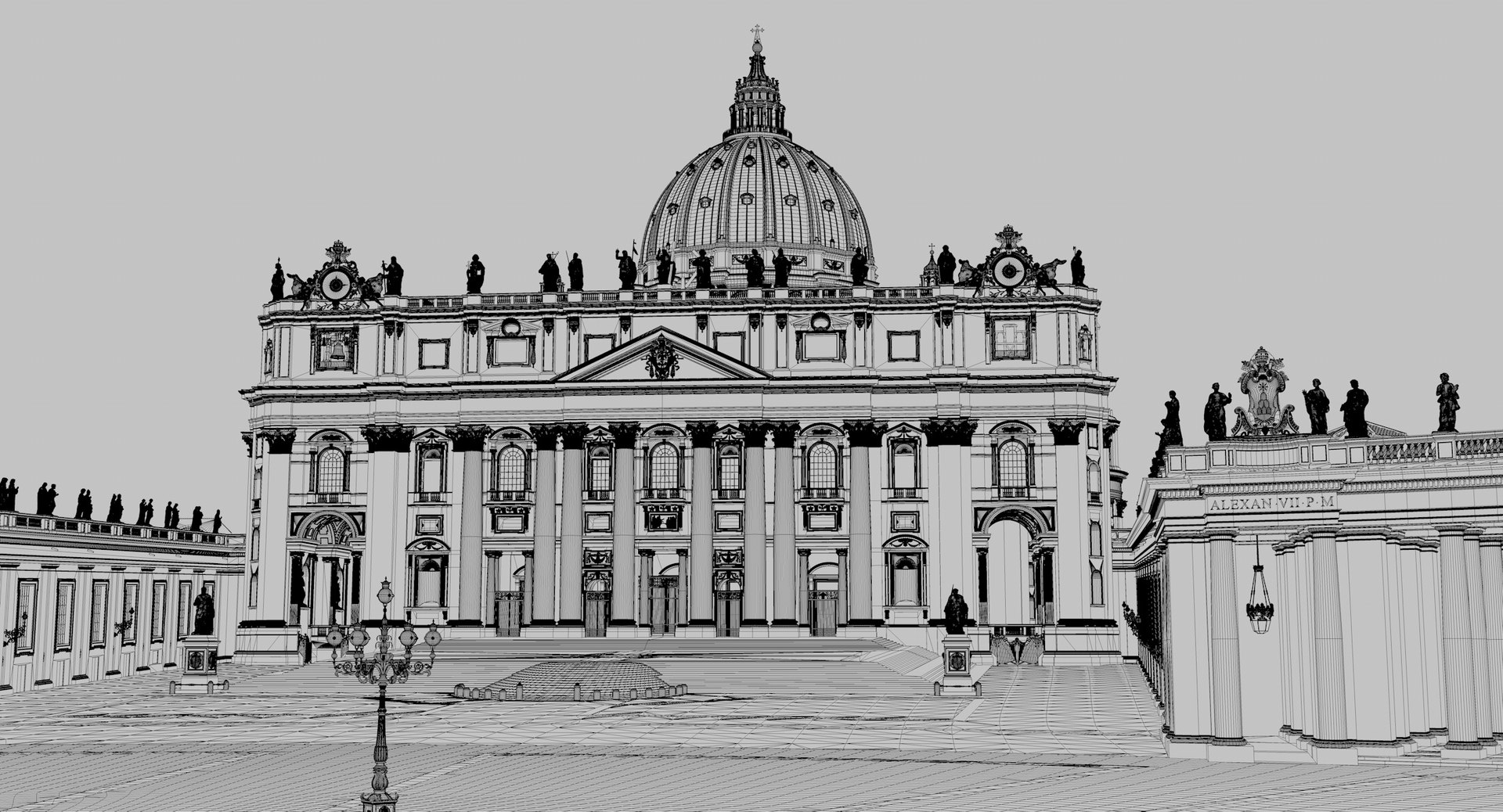 St Peter Basilica High 3D model https://p.turbosquid.com/ts-thumb/ry/uhts5o/eo/wir03/jpg/1745000050/1920x1080/fit_q87/1071e6d42e5aa209a6ffbad81eb38f87a6774708/wir03.jpg