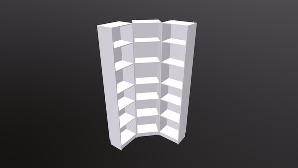 3D model Wooden Rack