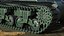 3D M4 Sherman Tank Rigged