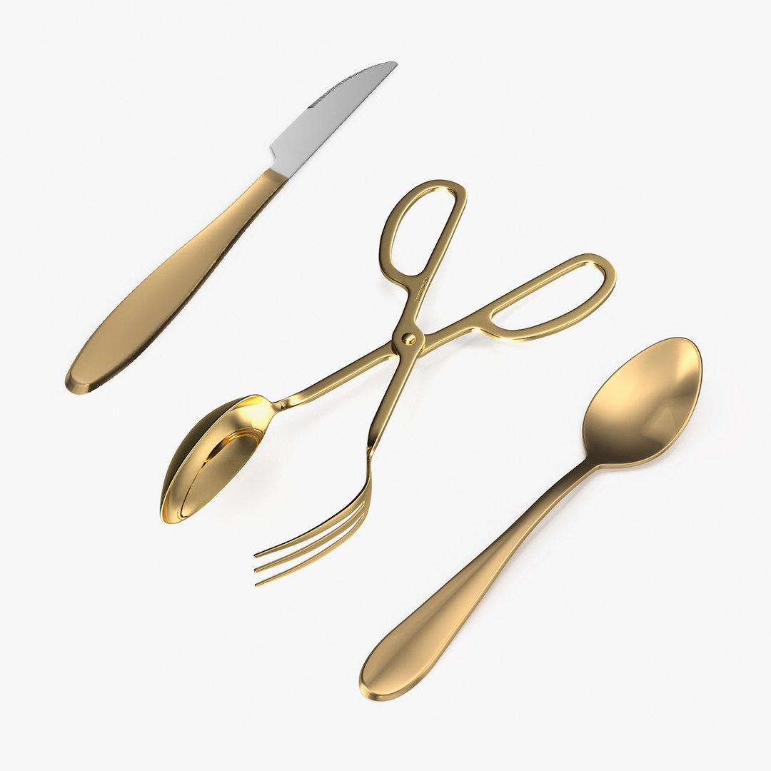 Dining Room Housewares Collection 2 3D model preview