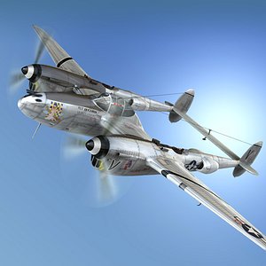 Lockheed P-38 Lightning - Pecks Bad Girl