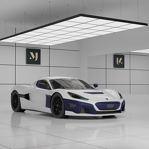 Rimac Nevera 3D model