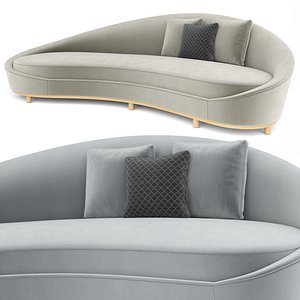 3D Mnoxet Design Curve Sofa