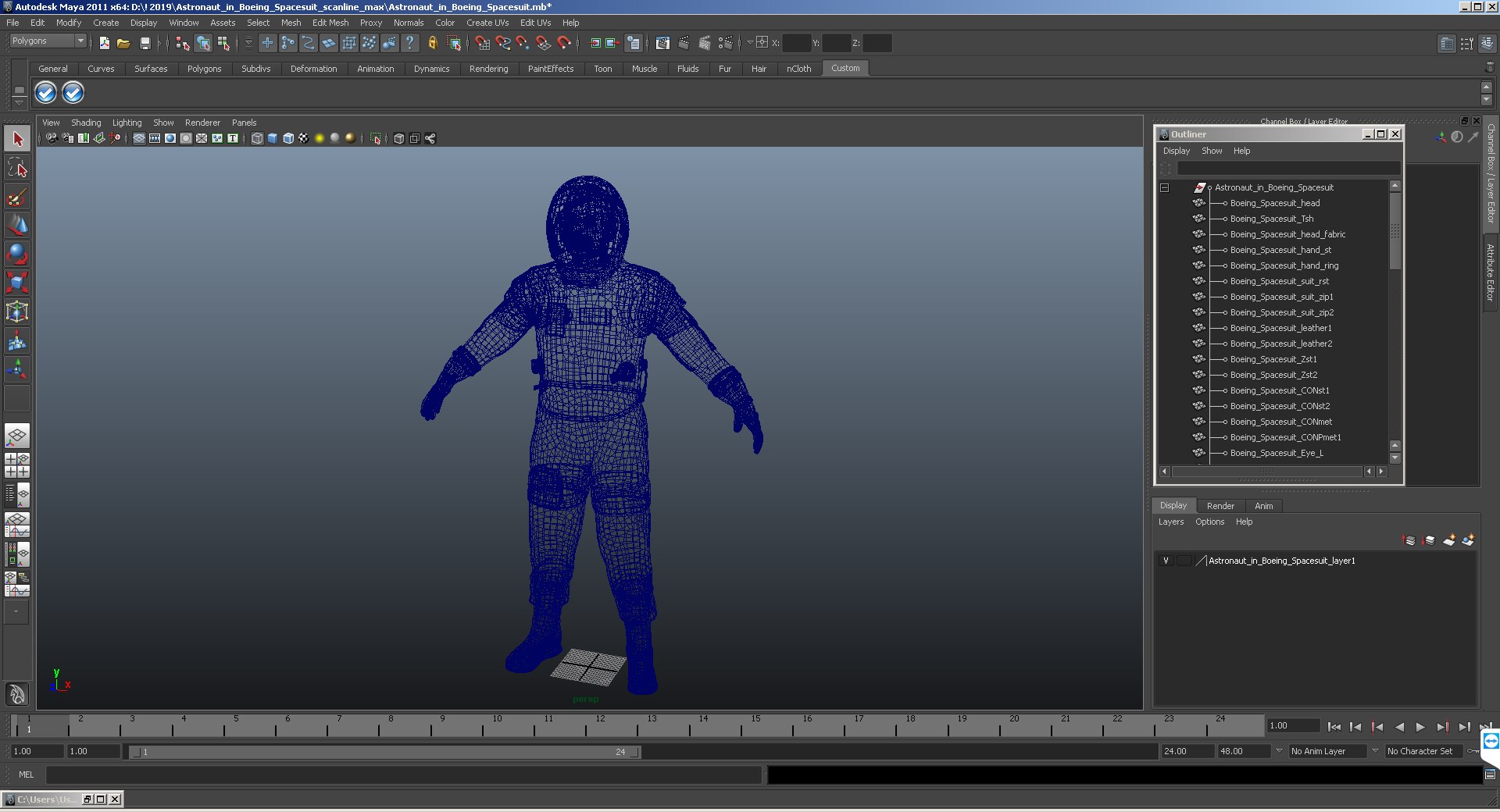 3D Astronaut Boeing Spacesuit Space Suit - TurboSquid 1392223