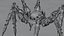Spidertron Factorio RIGGED Modelo 3D