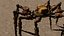 Spidertron Factorio RIGGED Modelo 3D