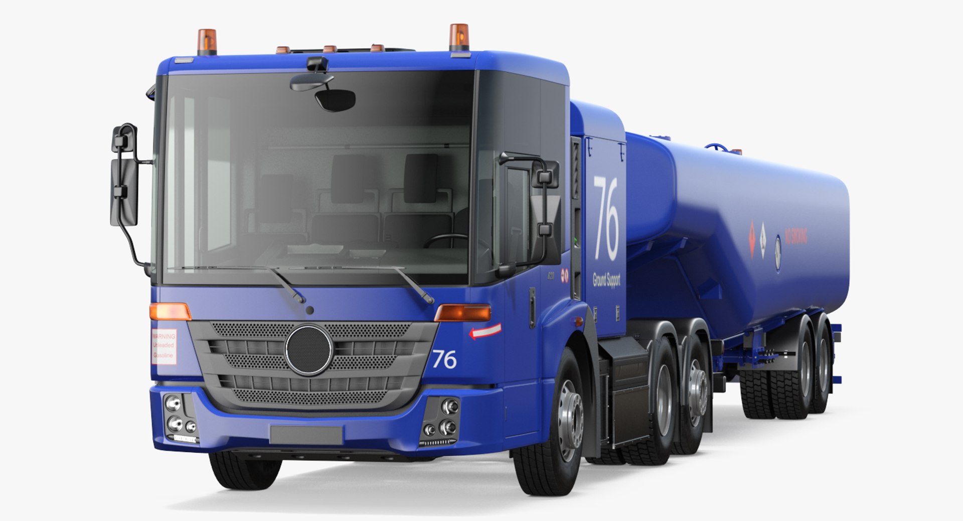 Aircraft Refueler 3D Model preview