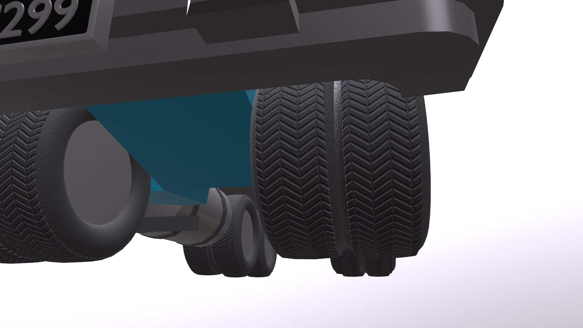 3D Model Load Trucktor With Rigged - TurboSquid 2296615