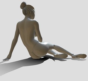 Woman miniature 3dprintable