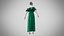 Sukienka 18 Emerald Velvet Green