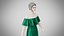 Sukienka 18 Emerald Velvet Green