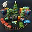 Free Low poly Christmas toys asset pack