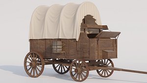 Covered Wagon model