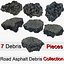 Realistic Asphalt Debris Piece Collection