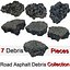 Realistic Asphalt Debris Piece Collection