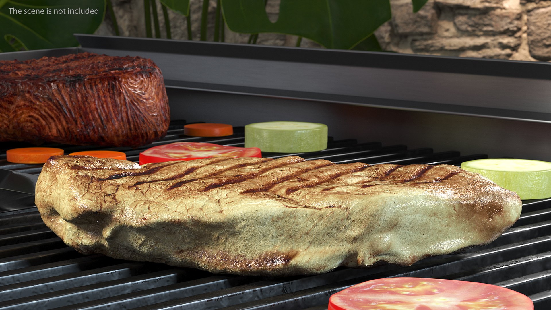 Roast Steak 3D model preview