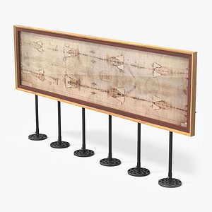 Shroud of Turin Framed Stand model