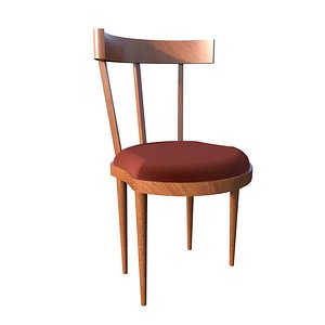 3D vintage chair model