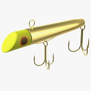 Gotcha Metal Gold Body Fishing Lure
