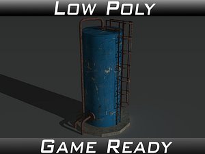 industrial tank 2 3d model