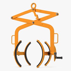 3D Crane Mounted Drum Lifter and Rotator
