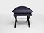 Baker - pompadour ottoman