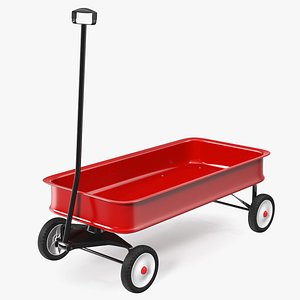 Little Red Toy Wagon