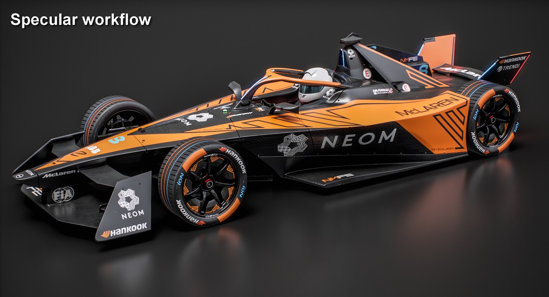 3D NEOM McLaren Formula E Team 2024 Gen3 Race Car https://p.turbosquid.com/ts-thumb/rz/uhxI6t/jG/screenshot_025_1/jpg/1703002356/1920x1080/fit_q87/676bc5c74e0a0a3d3f94ef43cd7484b70a431339/screenshot_025_1.jpg