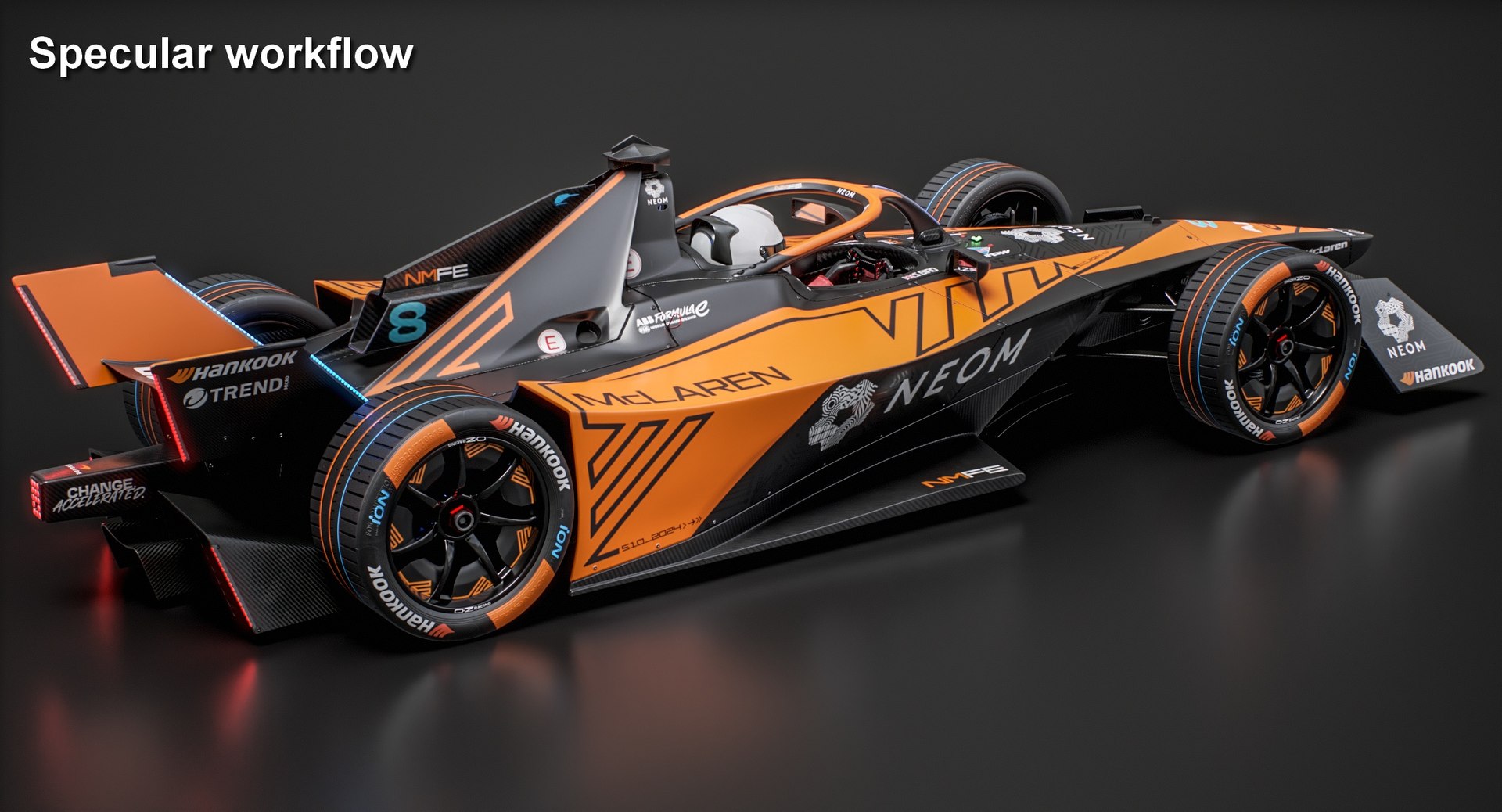 3D NEOM McLaren Formula E Team 2024 Gen3 Race Car https://p.turbosquid.com/ts-thumb/rz/uhxI6t/sF/screenshot_026_1/jpg/1703002357/1920x1080/fit_q87/d7e4773dcf7a19612161ce36d3352f4633820444/screenshot_026_1.jpg