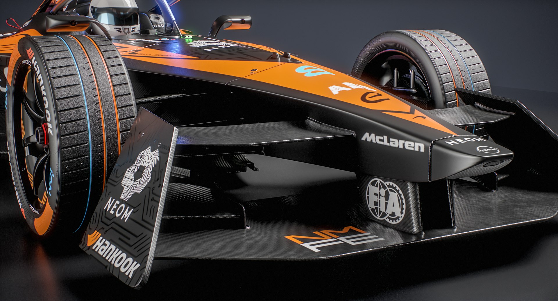 3D NEOM McLaren Formula E Team 2024 Gen3 Race Car https://p.turbosquid.com/ts-thumb/rz/uhxI6t/w8/screenshot_cameraclosupfront_006/jpg/1703000982/1920x1080/fit_q87/c9411e7cf5f934b72ca595d8fe3f46e2e1a5c5a7/screenshot_cameraclosupfront_006.jpg