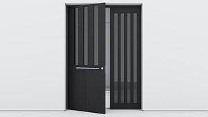 Aluminium door 269 3D