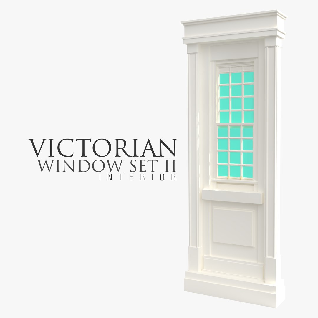 Victorian Window Set II 3D Model - TurboSquid 2023205