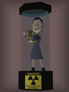 marie curie 3d max