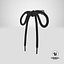Shoelace 3v PBR 3D model