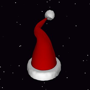 santa hat 3ds