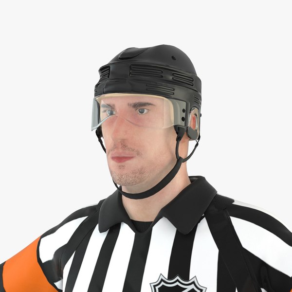 Hockey referee model TurboSquid 1674844
