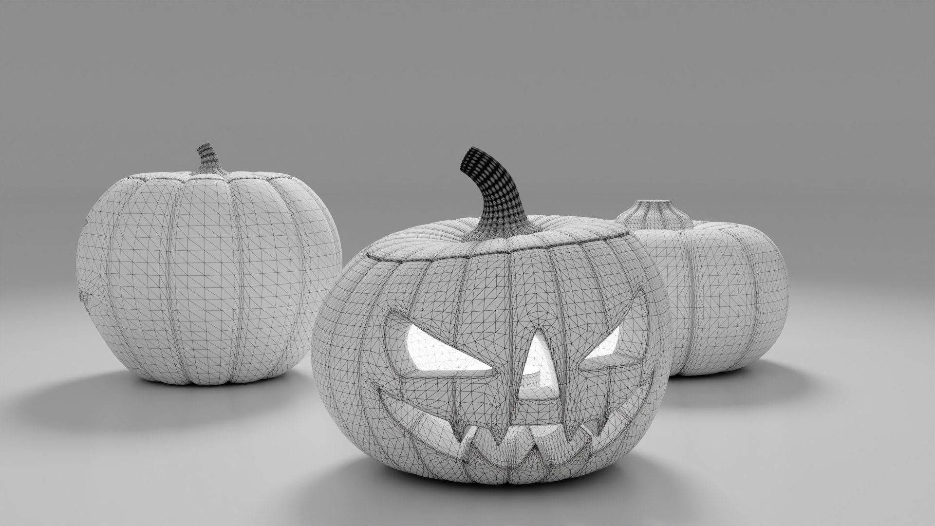 3D Halloween Pumpkins model https://p.turbosquid.com/ts-thumb/s0/8ZcOpT/Zt/pumpkins_rend_wireframe_001/png/1724781059/1920x1080/fit_q87/ca71e7682e38cf6e097de4a9ff3649b9177a5c26/pumpkins_rend_wireframe_001.jpg