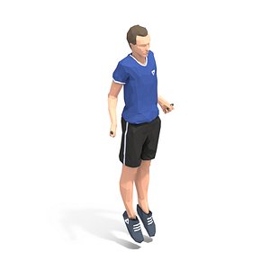 jumping rope Exercise Man Animation