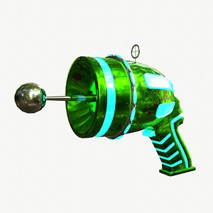Sci-Fi Blaster 3D model