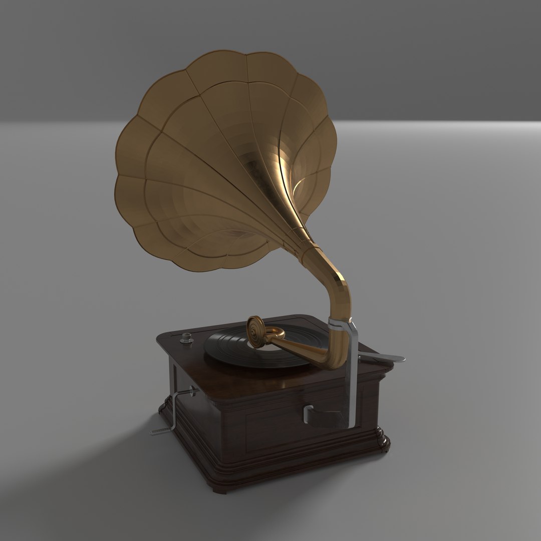 3D gramophone vintage https://p.turbosquid.com/ts-thumb/s0/ClQqwh/2MJUG0qm/10050/jpg/1551026686/1920x1080/fit_q87/5e47f8ae97af72d76431839724e885ec5080f508/10050.jpg