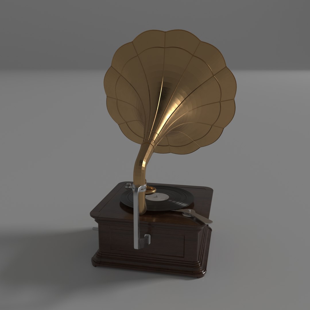 3D gramophone vintage https://p.turbosquid.com/ts-thumb/s0/ClQqwh/NKskJuEI/10060/jpg/1551027242/1920x1080/fit_q87/1b5c1e7cb4a79c614ebdefffcad17e4967daa128/10060.jpg