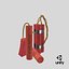 3D model tnt dynamite explosives