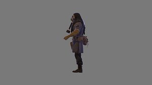 3D Rigged alchemist from Call Of Duty Mobile model