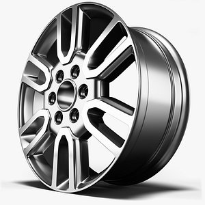 3D Alloy Rim model