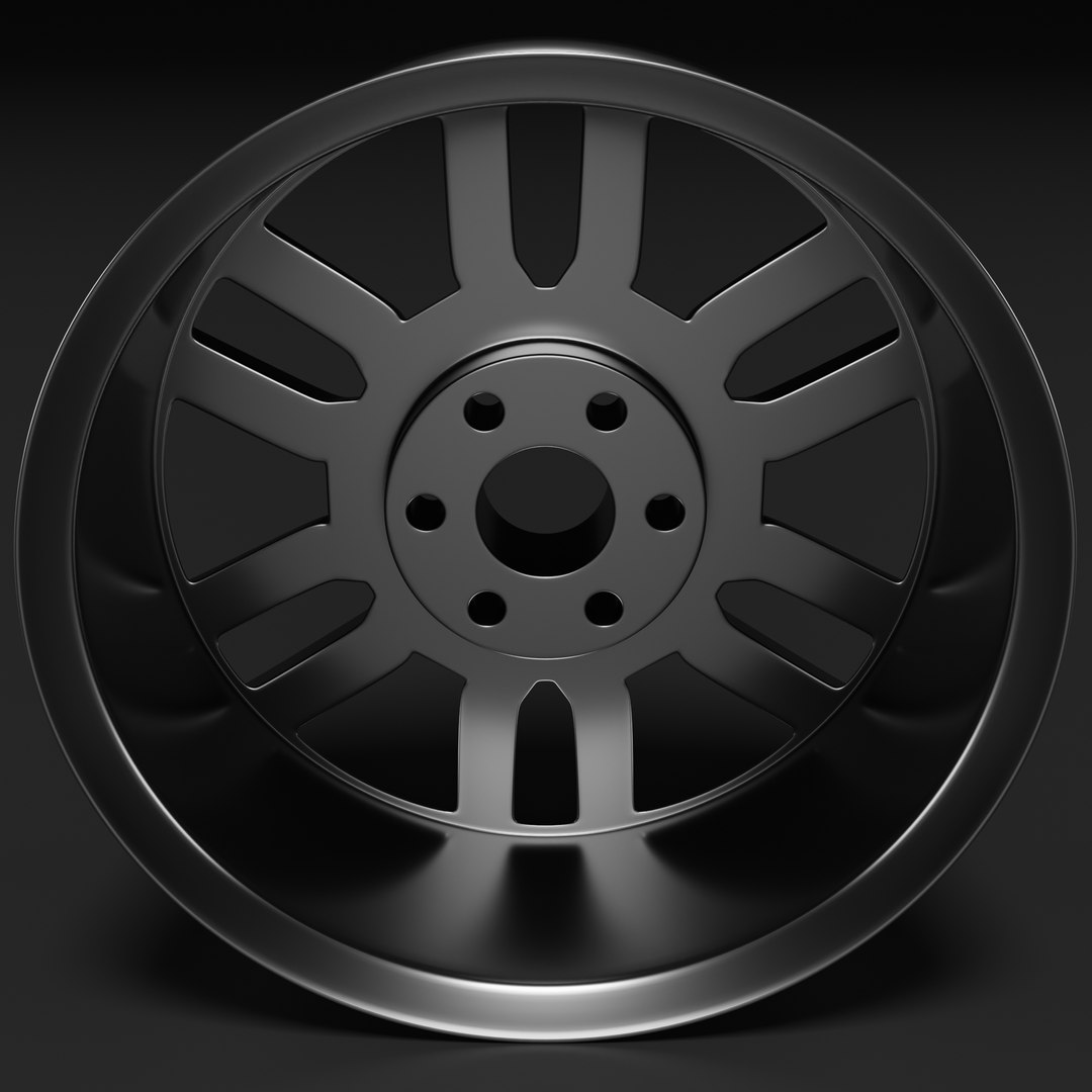 3D Alloy Rim model - TurboSquid 2090461
