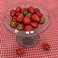 Low poly strawberry