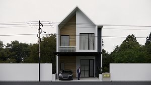 Dream home design 3D model